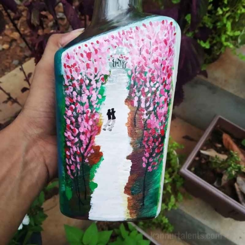 bottle art