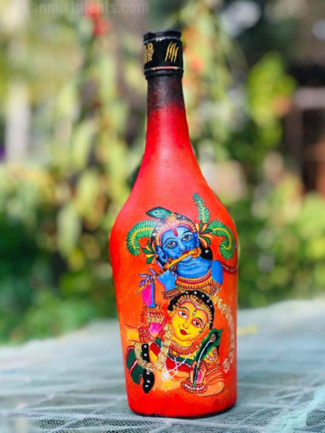 bottle painting