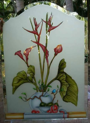 interiror glass painting