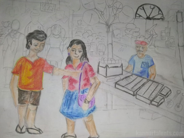 Diya Dinesh Painting