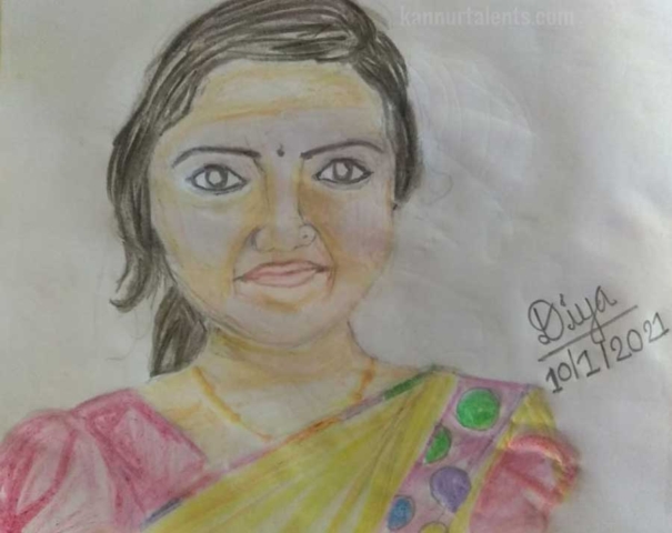 Diya Dinesh Painting