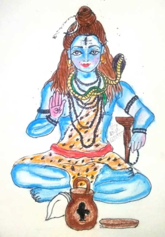 Diya Dinesh Painting