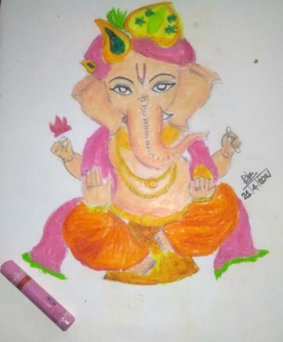 Diya Dinesh Painting