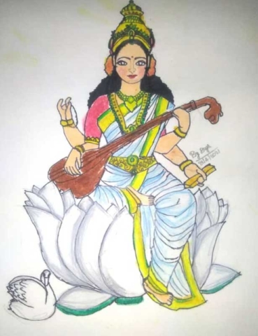 Diya Dinesh Painting